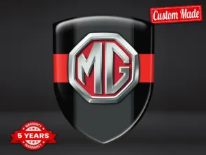 MG Autocollants Logo Perso Résistants Édition Limitée